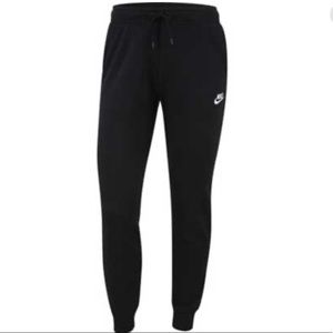 Black nike joggers